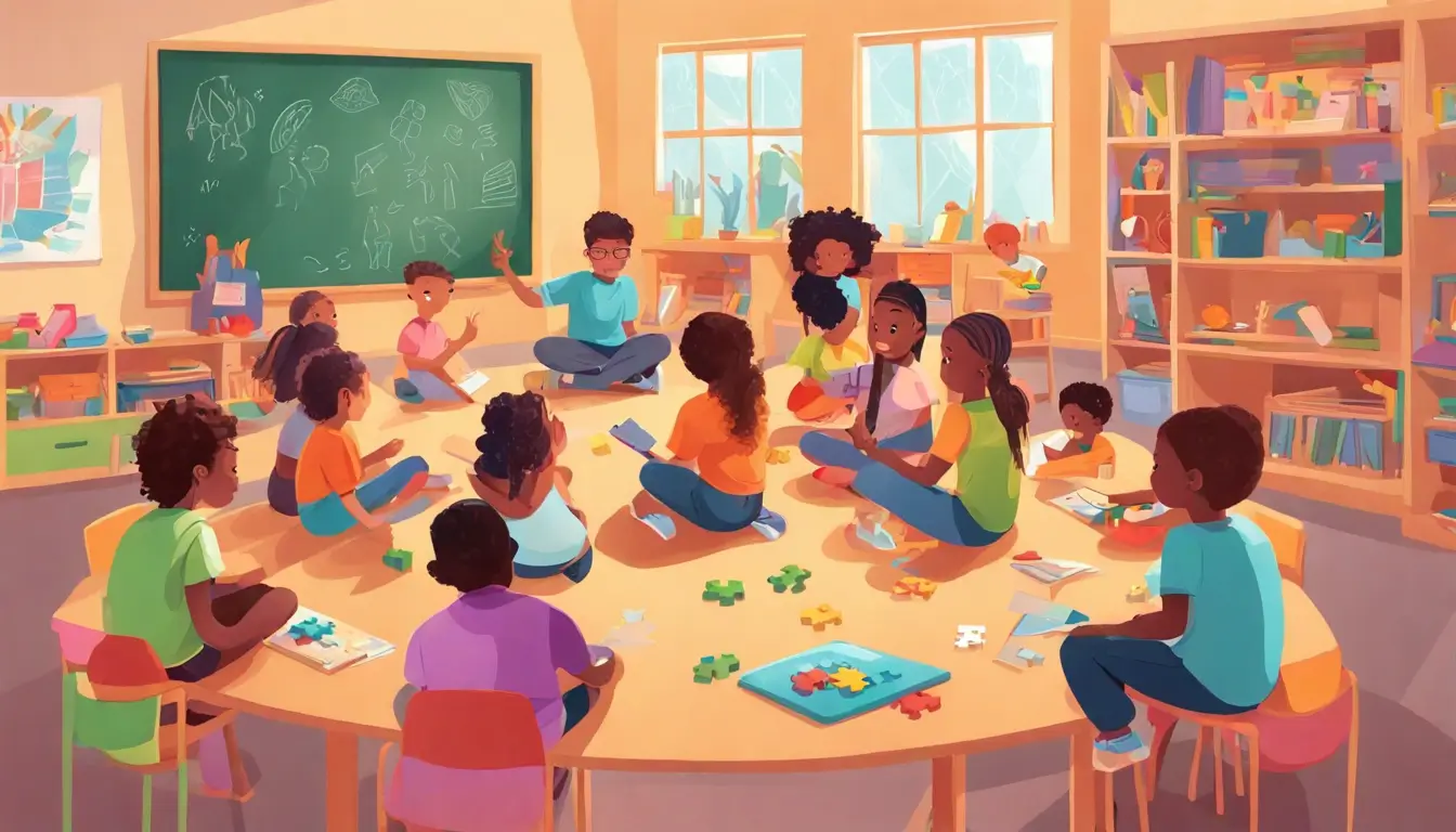 Integração de alunos com TEA na rotina escolar - Abraço